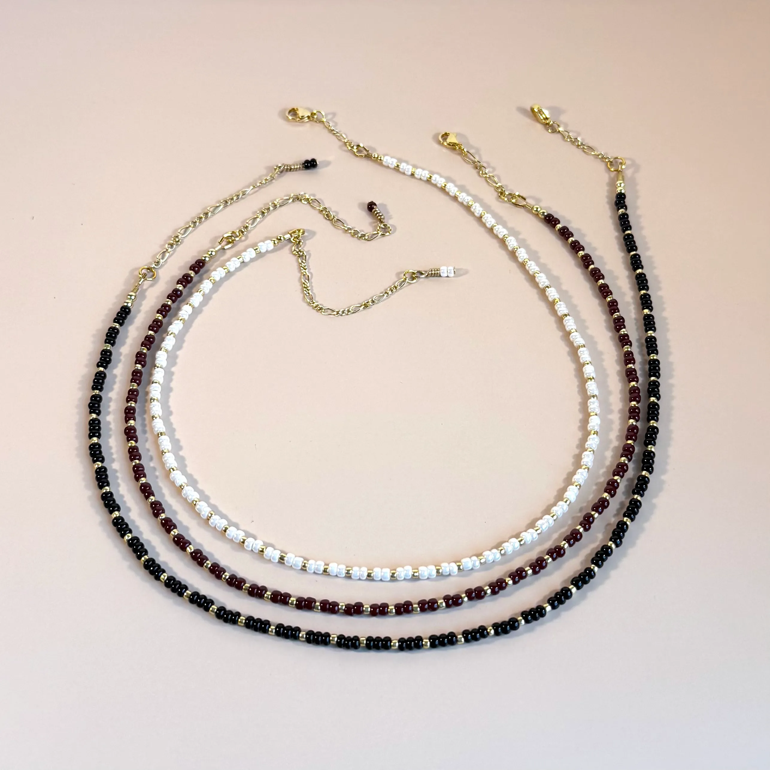 the olivia necklace - neutrals