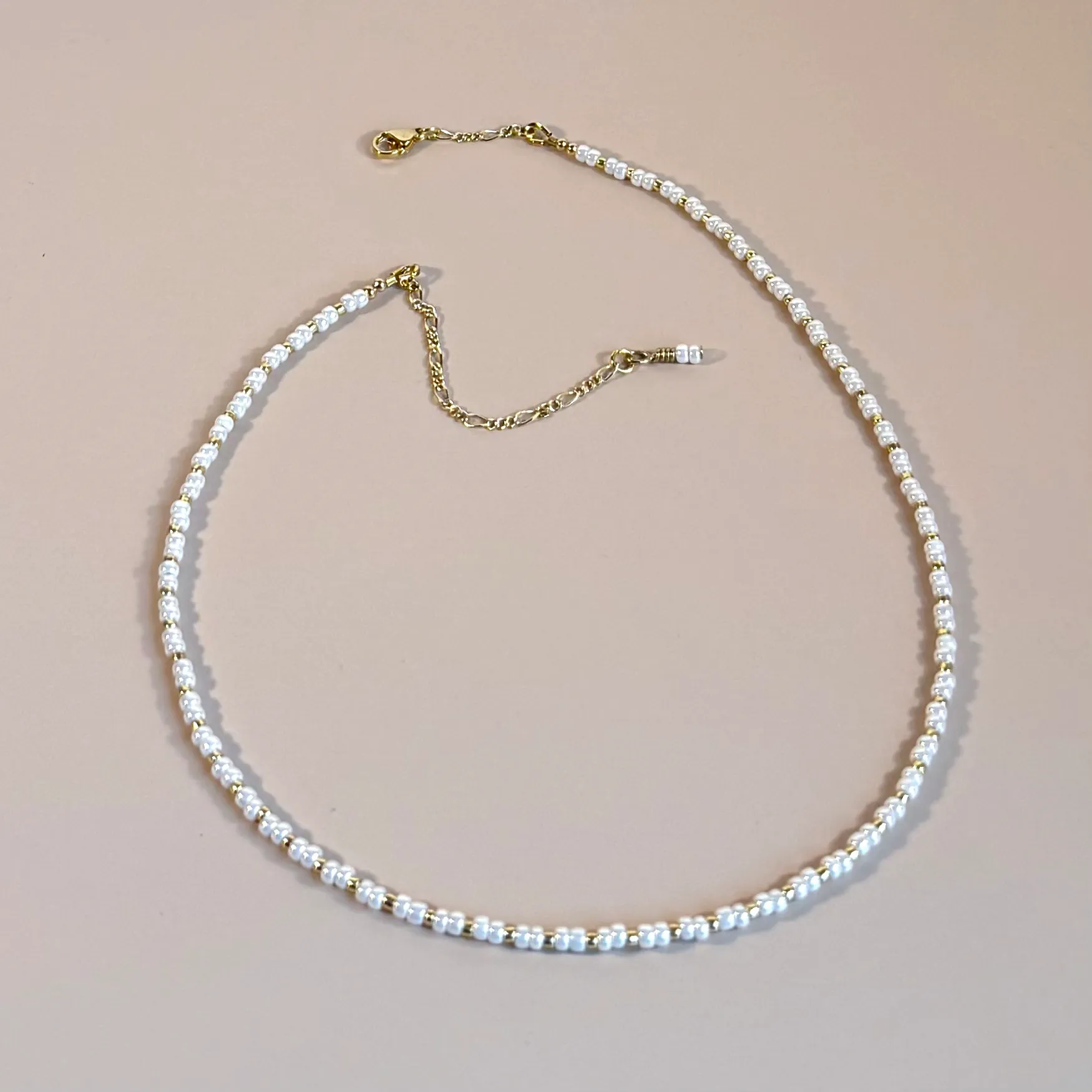 the olivia necklace - neutrals view 2