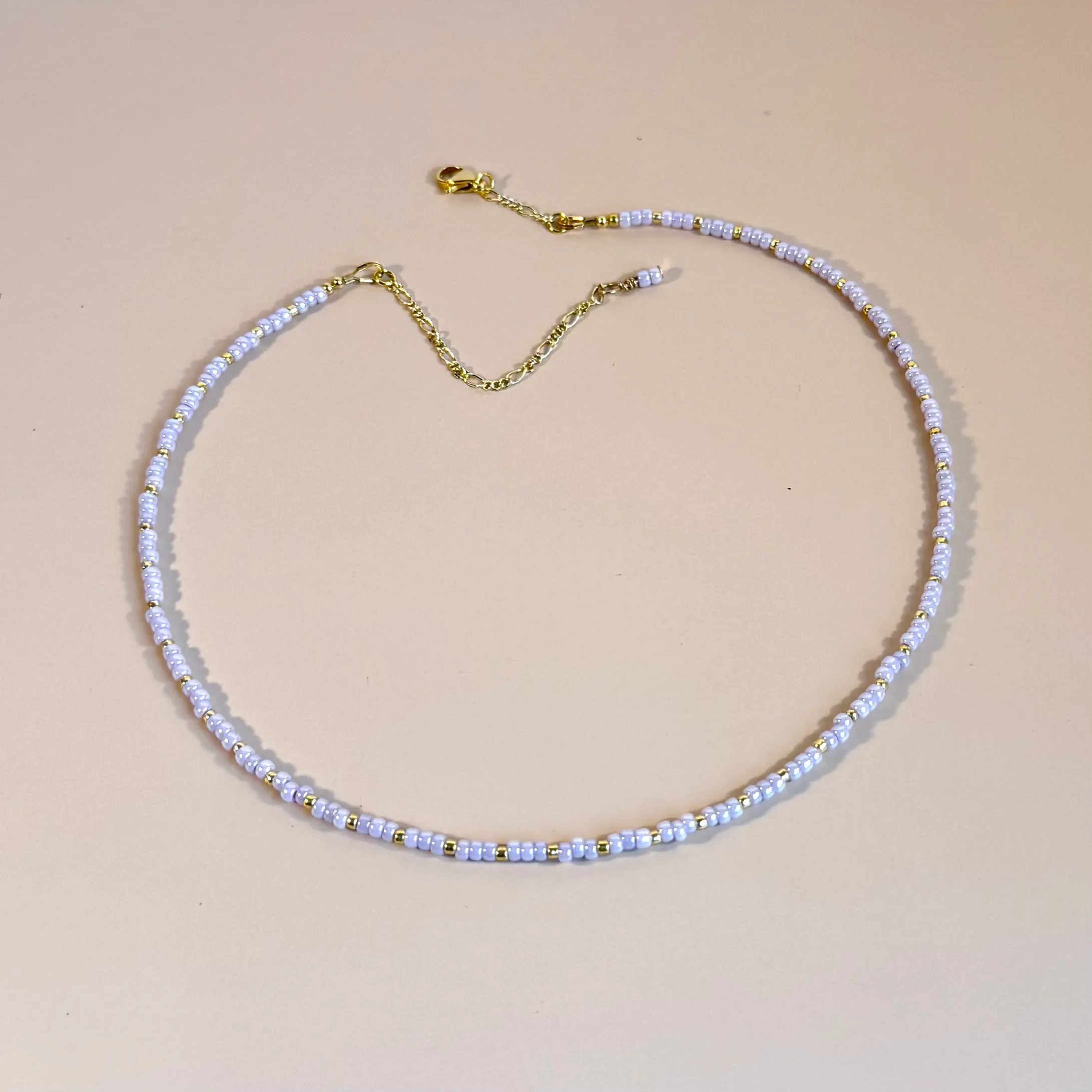 the olivia necklace - pastels view 4