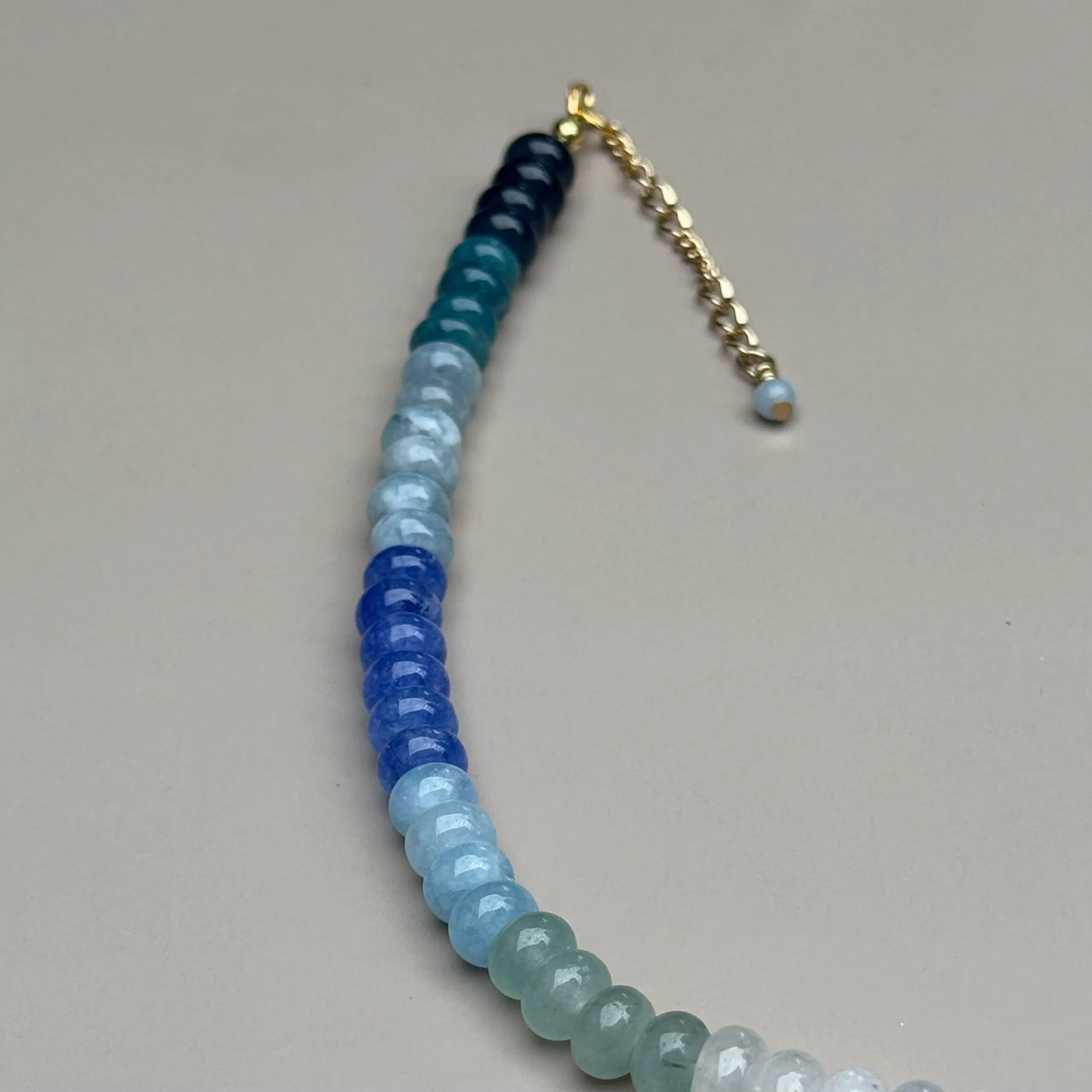 the rosa necklace - blues view 2