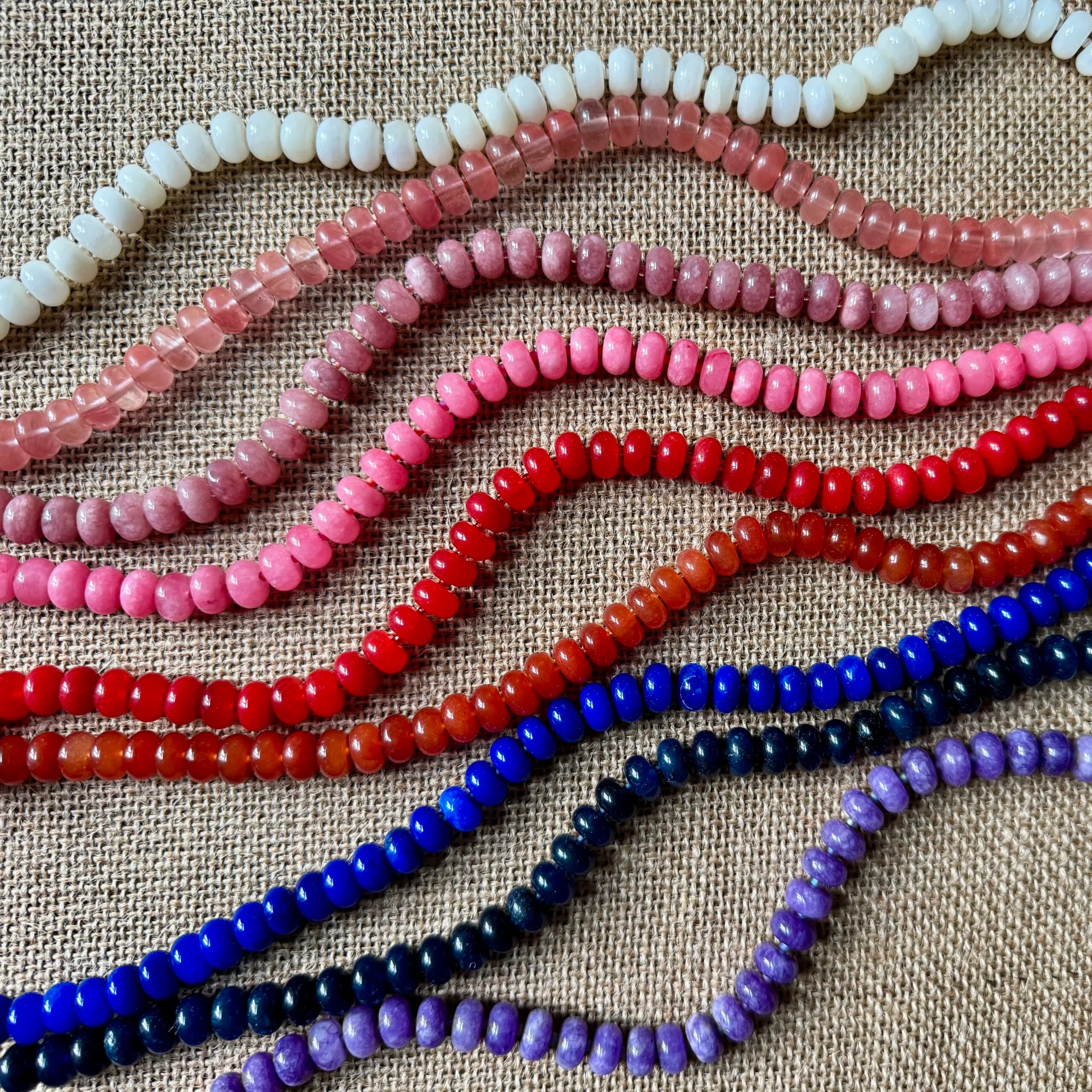 the ayla necklace - red view 4