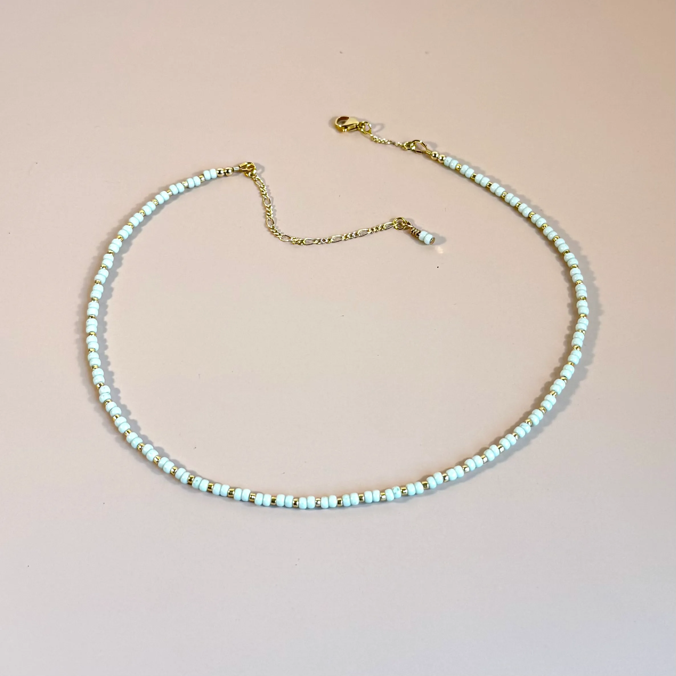 the olivia necklace - pastels view 2