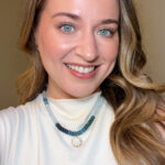 the rosa necklace - blues