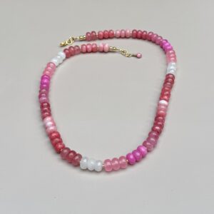 the rosa necklace - pinks