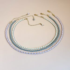 the olivia necklace - pastels