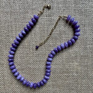 the ayla necklace - purple